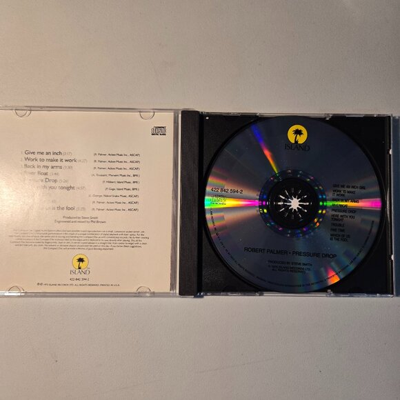 Robert Palmer, Pressure Drop. U-Pick CD's! Bundle Any 3 For $12 - Picture 3 of 3